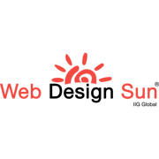 Web Design Sun Logo