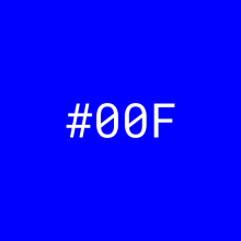 #00F Agency Logo