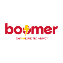 BOOMER - The Unexpected Agency Logo